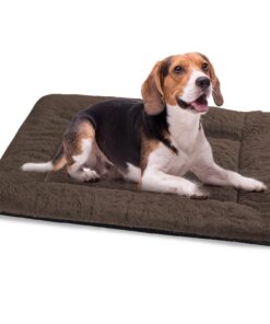 BaoDan Matelas pour Chiens, Grands Chiens 90x60 cm, Matelas Imperméable Lavable Super Doux
