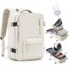Sac à Dos Sous Vide Cabine Avion 40x30x20 40x20x25 Pompe à Air pour Ryanair Wizz Air Sac Cabine Femme Homme 14 Pouces Or