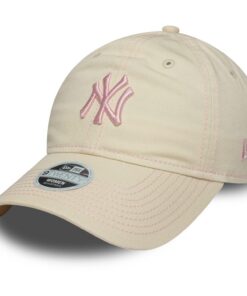 New Era ERA Wmns CONTR Stitch 9TWENTY NEYYAN LTCPKR Light Beigeachers de sport, casual, villeLTCPKR Light Beige, une tai