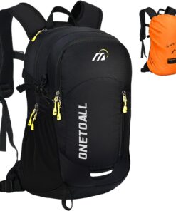 Sac à Dos Randonnée Anti-Vol Imperméable Homme/Femme - Rando Vélo Voyage Travail 20L 500g Ventilation Dos Poids Léger