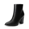 Bottines à talon bloc DREAM PAIRS pour femme élégantes et confortables - 35 EU