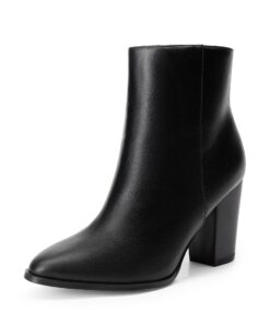 Bottines à talon bloc DREAM PAIRS pour femme élégantes et confortables - 35 EU