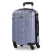 Valise cabine ITACA Mauve Élégante et Léger pour Voyage Idéal avec 4 Roues Pivotantes Bagages Sécurisés CADenas Bagages