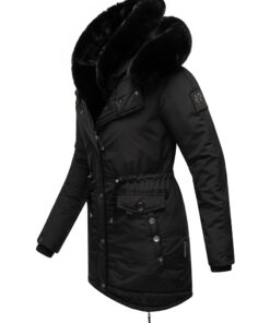 Navahoo Sweety Deluxe Parka d'hiver chaude avec double capuche en fausse fourrure pour femme XS-XXL | Chic, Chaude et Fo