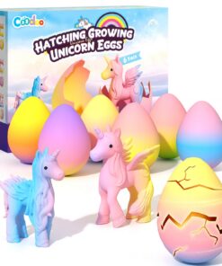 Œufs Arc-en-Ciel à Éclore avec Licornes pour Enfants - Idées Cadeaux pour Pâques ou Anniversaire - Cadeaux pour Filles 3