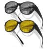 Hifot Lunettes de Soleil Femmes Hommes | Protection UV400 Polarisées | Lunettes de Soleil pour Conducteurs | TR90 | Régl