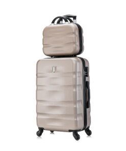 Valise moyenne taille 65cm 20kg avec compartiment et vanity | Étanche et résistante pour voyage
