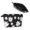 Miss Lulu Trousse de Toilette Femme Permeable Motif Floral Femmes Trousse Maquillage Idéale Voyage Quotidien
