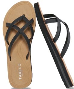 TARELO SINCE 1986 Tongs FemmeComfort Sandale Flip Flop Taille 36-41 - Puces de Recherche : Pieds Bien Porter, Confort Fl