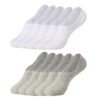 Chaussettes Basses Femme Invisibles OEKO-TEX STANDARD 10 Paires Soquettes Falechay Hommes Courte Socket