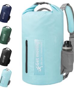 [Dry Bag Étanche 10L 20L] Sac étanche nautique imperméable avec bandoulière réglable pour randonnée et pêche [Dry Bag