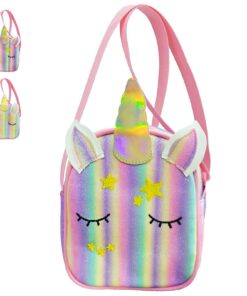 YOUYIKE Sac Bandoulière Frozen en Enfant | Sac à Bandoulière Reglable Fille | Dessin Animé pour V Voyage et Cadeau