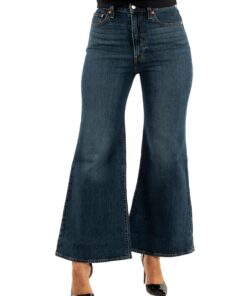 Titre SEO optimisé : Jeans Levi's Ribcage Bells Femmes Pantalons Élégants pour Jouer et Se Divertir en Stone Wash Taille