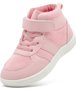 Vinshoeci Chaussures Pieds Nus Enfant Antidérapant Respirant Léger High Top