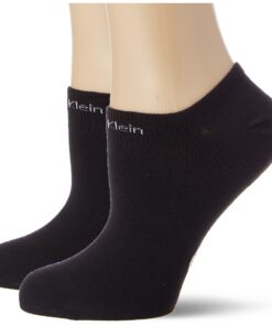 Calvin Klein Sneaker Chaussettes Femme Lot de 2 - Confort et Style pour la Mode Décontractée - Taille Unique