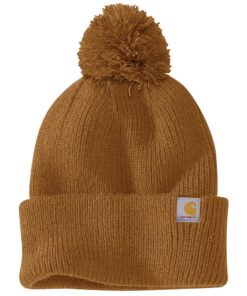 Carhartt Strickmütze mit Bommel und Bommeln + Carhartt Casquette + tête de Mort Mixte