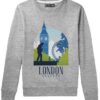 BLAK TEE England London City View Sweat-Shirt pour tous les âges en ville et lors de voyages fashion et confortable