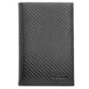 Charmoni Grande Portefeuille Homme Cuir Synthétique Noir 15X11cm