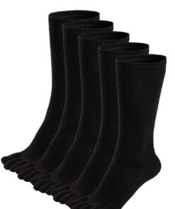 Chaussettes PUTUO 5 Doigts Hommes À Doigts Séparés EU39-45, 3/5 Paire, OEKO-TEX STANDARD 100