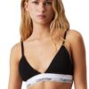 Calvin Klein Soutien-Gorge Brassière Femme Triangle Rembourrage Amovible 38D Élastique Confortable Sport Séjour
