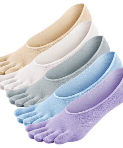 Chaussettes Orteils PUTUO Femme Coton Protège-Pieds Invisibles EU 35-41