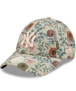 New Era New York Yankees Floral Green Adjustable Cap for Women