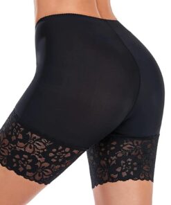 XDSLS Anti Frottement Dentelle Panty Cycliste Femme Sécurité sous Jupe Short Leggings Sport Femme Legging Court sans Cou