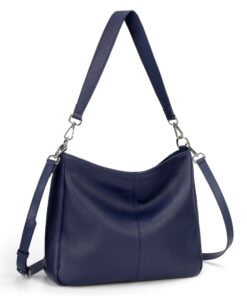 Sac Main Femme Cuir Véritable Hobo Classique élégant
