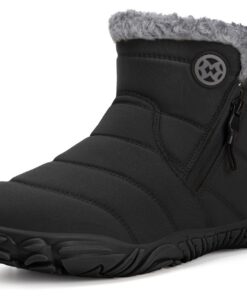 Bottes Eagsouni Minimalistes Homme Femme Hiver Chaudes pour Usage Urbain Confort et Style Bottines de Neige