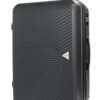 ALISTAIR Valise 75 cm en Acier - Grande Taille - Garantie 2 Ans - Valise Durable pour Voyages Internationaux (Noir)