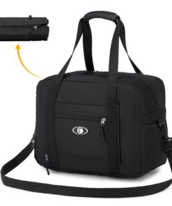 BAGZY Carry-On Bag 40x30x20 Wizzair, Pliable Waterproof Travel Backpack for Weekend Getaway, Durable Nylon Carry-On Lugg