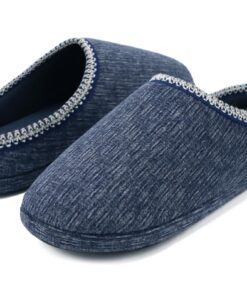 COFACE Chaussons Douillets pour Hommes Comfortables à Mousse Mémoire en Taille 40-48 Idéaux pour la Chambre et Maison Fa