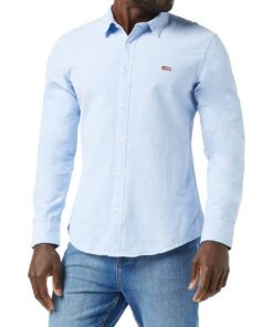 Levi's Chemise Long Manche Homme pour Hommes en Scene de Travail