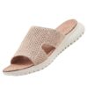 Acfoda Sandales Femmes Été Mode Confortables Pantoufles Orthopédiques Légères Taille 35-42 EU