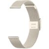Sundara 22 mm Sangle en mailles milan en acier inoxydable pour watch Garmin ID205L universel Hommes Femmes