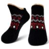 Chaussettes Antidérapantes PUTUO Homme Hiver Epaisses Chaudes Thermiques Maison