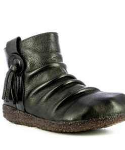 Bottes en Cuir LAURA VITA Femmes Gocno 185 Élégantes et Confortables pour toutes les Événements en Gris Mali