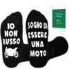 RITOSTA Chaussettes Thermiques Anti-glissement pour Hommes et Femmes en Coton Hiver Épaisses Anti-glissement Chaudes Cha