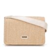 Sac à bandoulière WITTCHEN pour femmes | Sac bohème en paille | Sac à main en cuir écologique