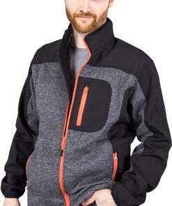 REIS FORECO-S Veste de protection Taille XL | Veste de sécurité grammage 300 g | Blouse de sécurité couleur gris foncé/n
