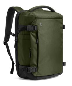 tomtoc Sac à Dos de Voyage Imperméable pour Homme Femme, Sac a Dos Cabine Avion TSA Léger, Tomtoc Grand Weekender Travel