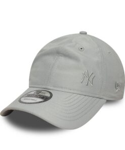 New Era MLB Casquettes avec Snapback Baseball Chapeau réglable 9Forty Ton sur Ton Petit Logo NY - Noir - Taille Unique -