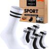 Chaussettes de Sport sockenkauf24 Homme et Femme Respirantes et Renforcées pour Tennis - OEKO-TEX STANDARD 100