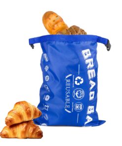 Sac à Pain Lavable à l'Épreuve de l'Eau pour Maison - Stockage Longue Durée des Biscuits, Légumes et Fruits, Conservatio