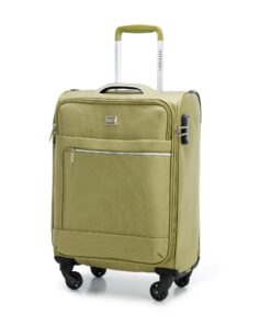 Valise WITTCHEN Mira Line Souple Polysyrte pour Voyage Sécure avec Serrure TSA et Poignée Téléscopique