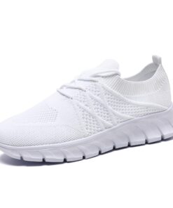 UROMGV Chaussures de Running Femme Course Sport Confort Infirmière Fitness Respiration Légèreté Mode