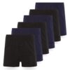 FM London FM London Hommes Caleçons Boxer (Pack de 6) - Confort et Style - Grand Repos - Élégant pour La Pratique du Spo