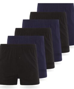 FM London FM London Hommes Caleçons Boxer (Pack de 6) - Confort et Style - Grand Repos - Élégant pour La Pratique du Spo