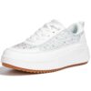 Baskets tendance LUCKY STEP pour Femme - Chic et confortABLE - Chaussures de Marche rétro Gloria Scintillantes