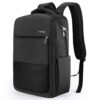 HOMIEE Sac à Dos Ordinateur 15,6 Pouces Anti-Vol USB Étudiant Professionnel École Voyage Travail Sac à Dos Résistant aux